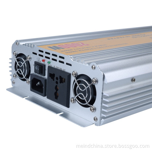 Hot Selling Universal Socket Modified Sine Wave Built-in Charger DC to AC Sufficient 3000W Power Inverter